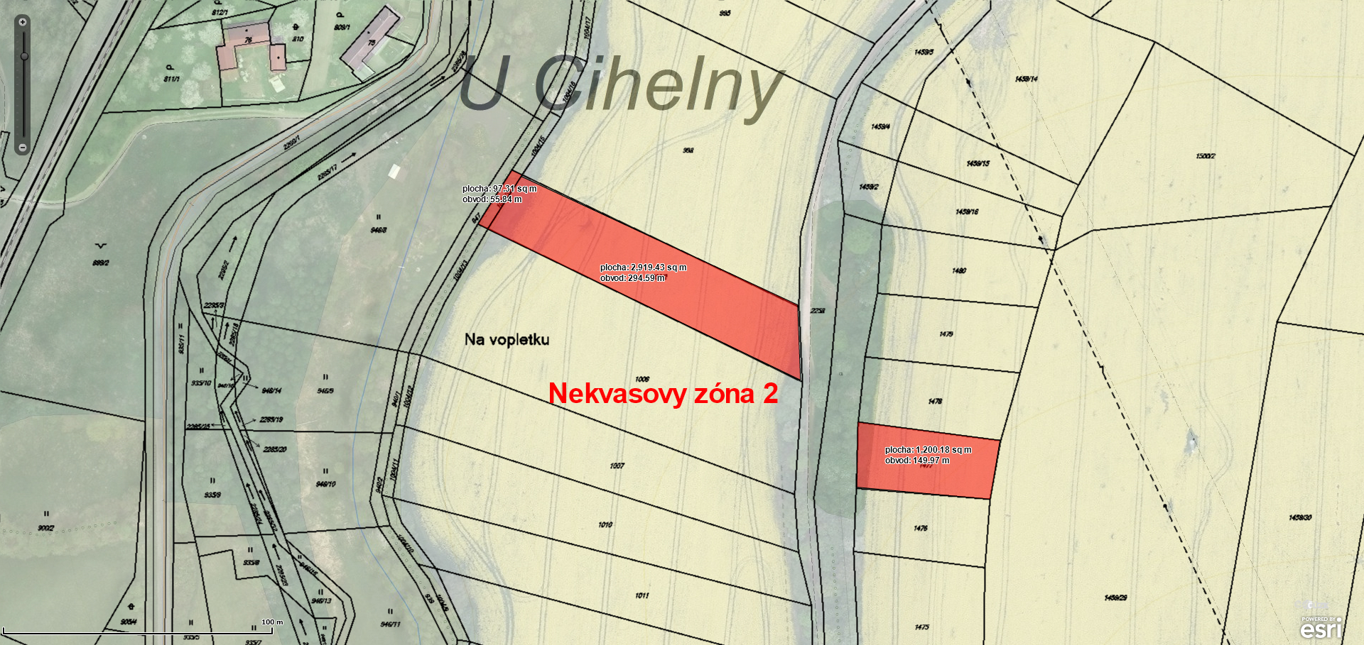 Pozemky Nekvasovy-4.zony  